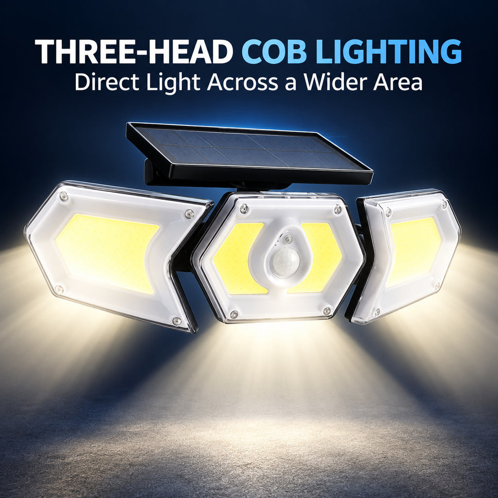 Capteur de mouvement rechargeable solaire COB LED lampe de travail 1200mAh pour auto W774B Batterie