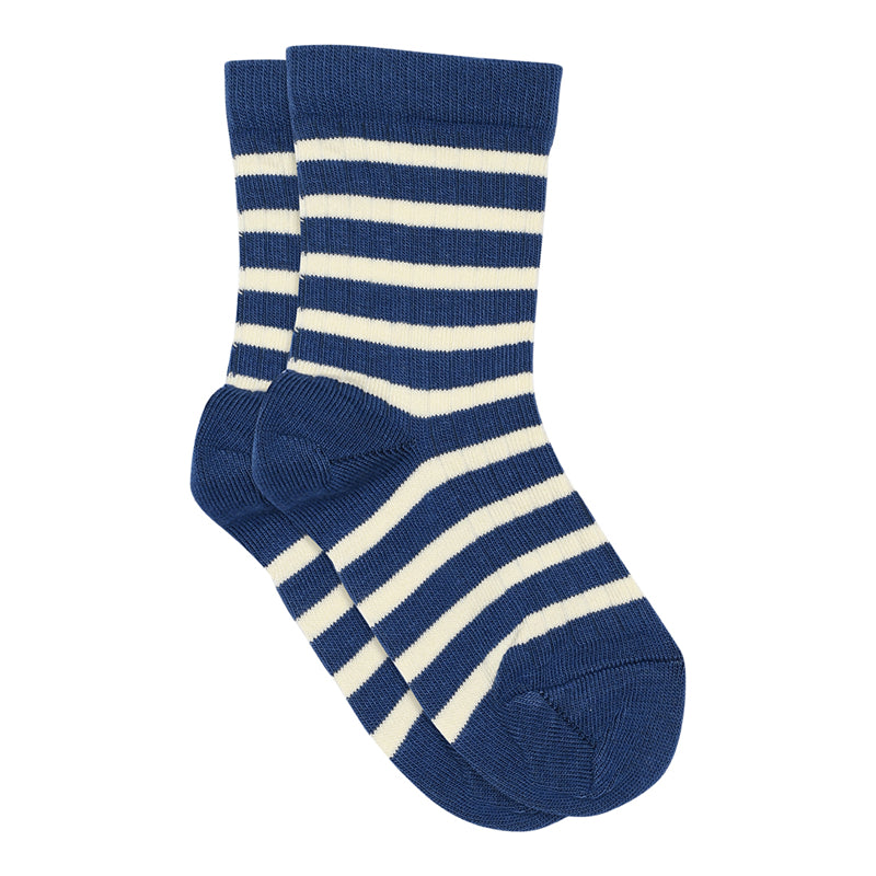 Chaussettes à cheville à mi-cuir rayées pour enfants pour garçons et filles