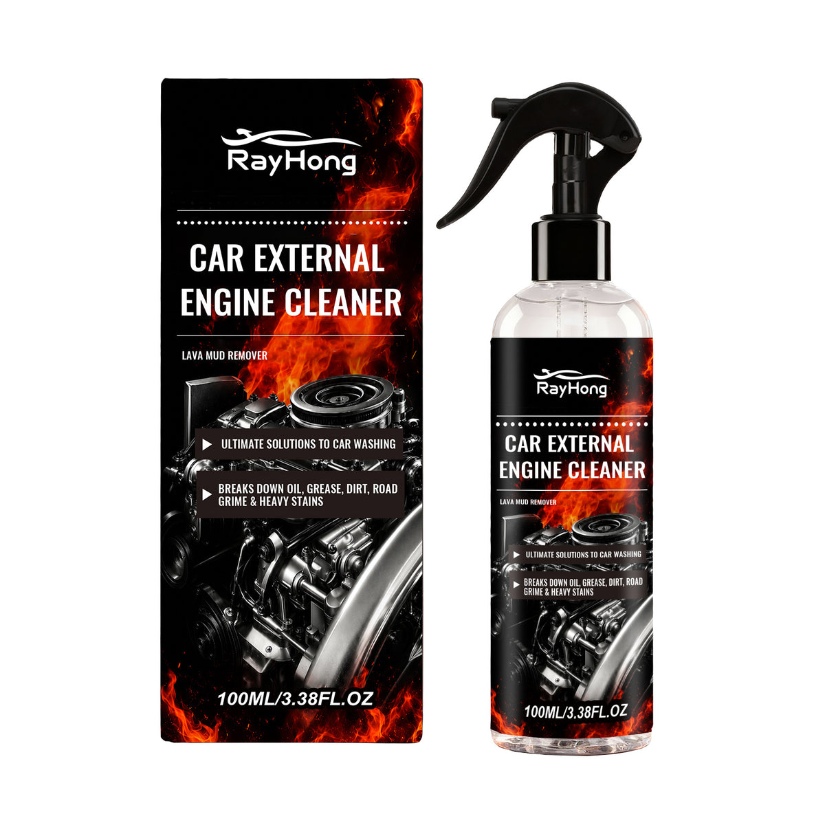 RAYHONG Engine Compartment Cleaner - waterless