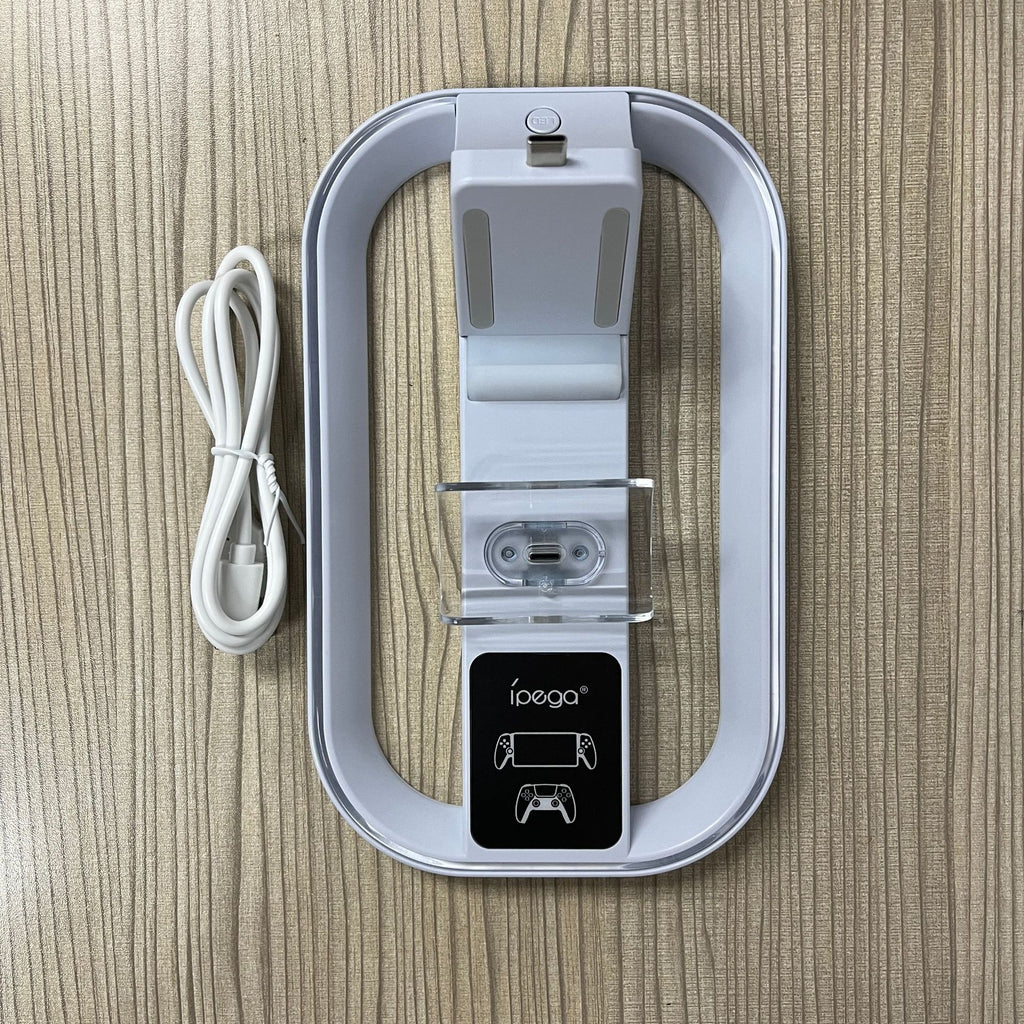 Base de charge de machine de jeu de streaming avec coloré