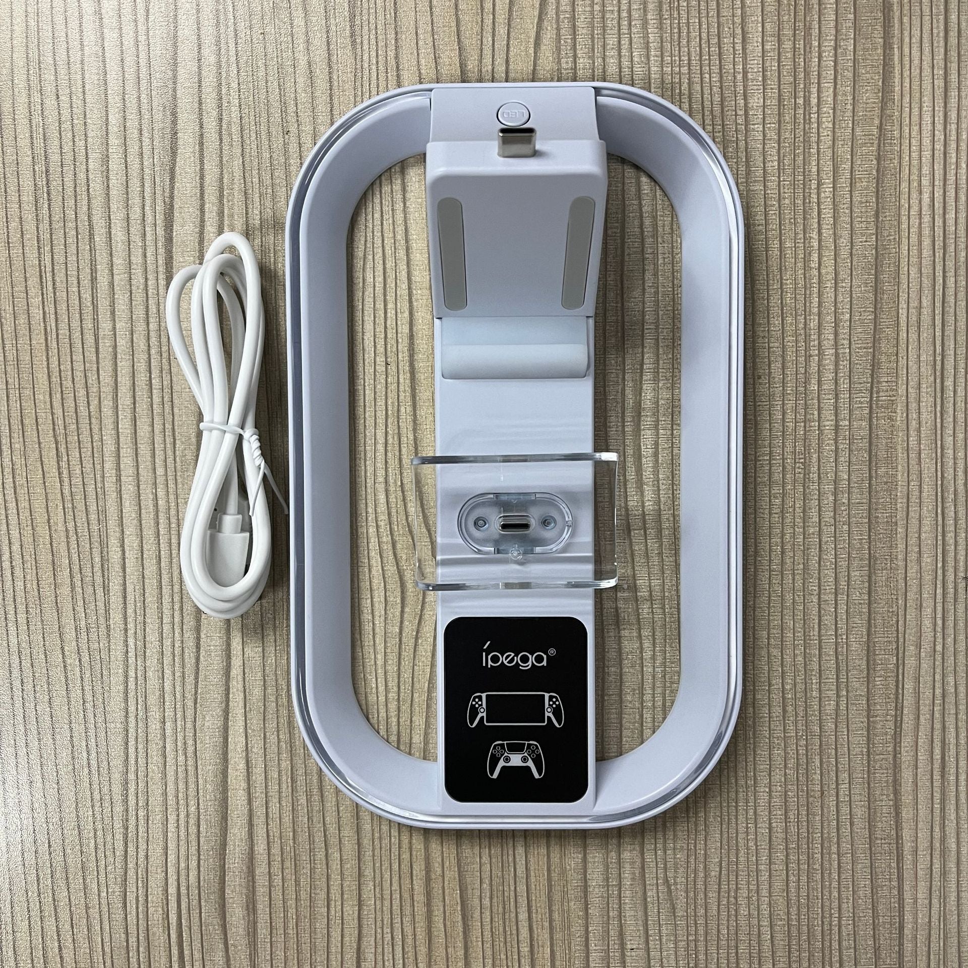 Base de charge de machine de jeu de streaming avec coloré