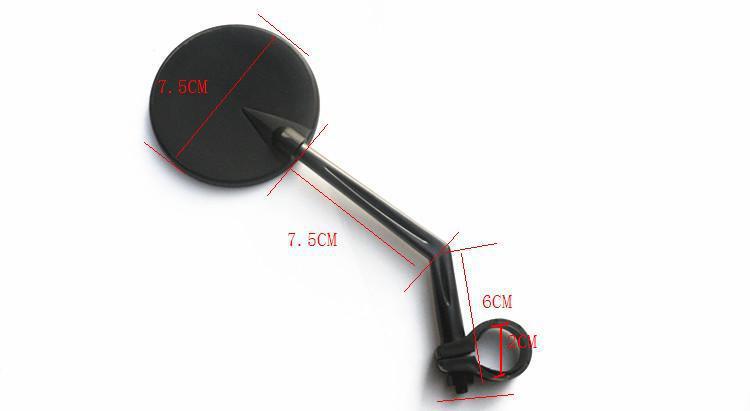 Vélo de montagne Réflecteur Convex Vue arrière Miroir Réflecteur de vélo