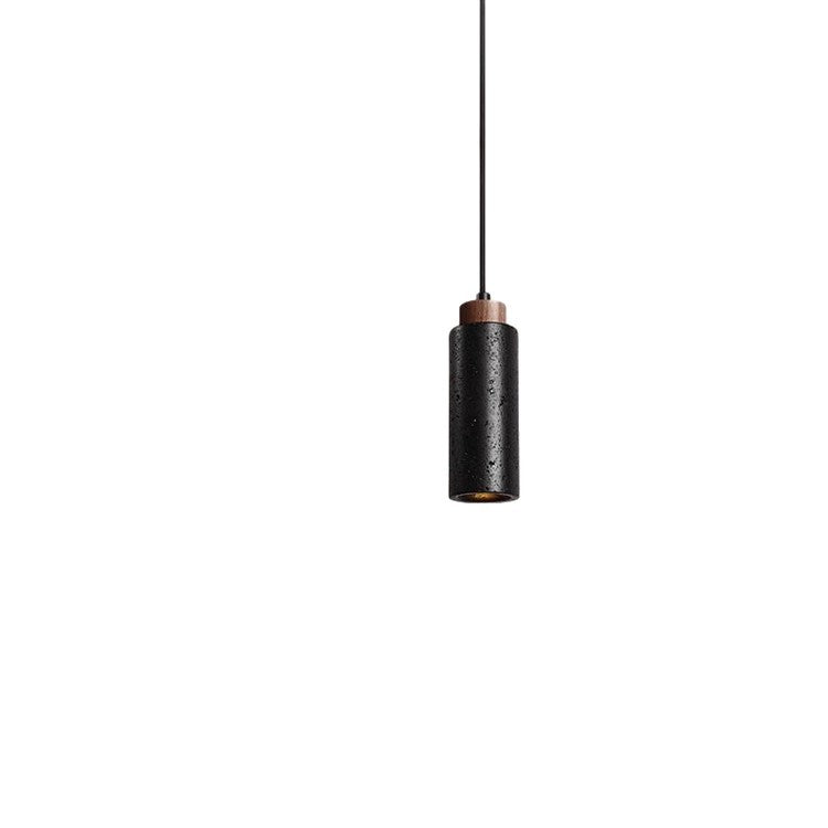 Wabi Sabi Style jaune Cave Stone Bedside Mini Pendentif lampe