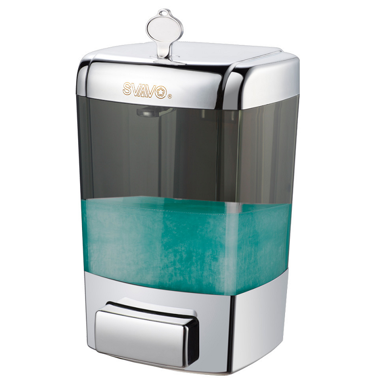 Ruiwo 700ml Wall Mounted Punching Free Press Distributeur de savon