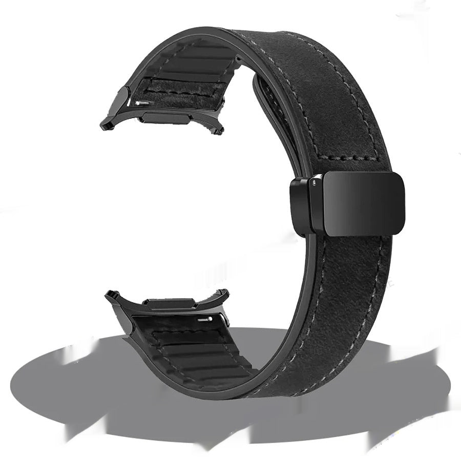 Galaxy Watch Strap Magnétique Bracelet en Silicone pour Homme