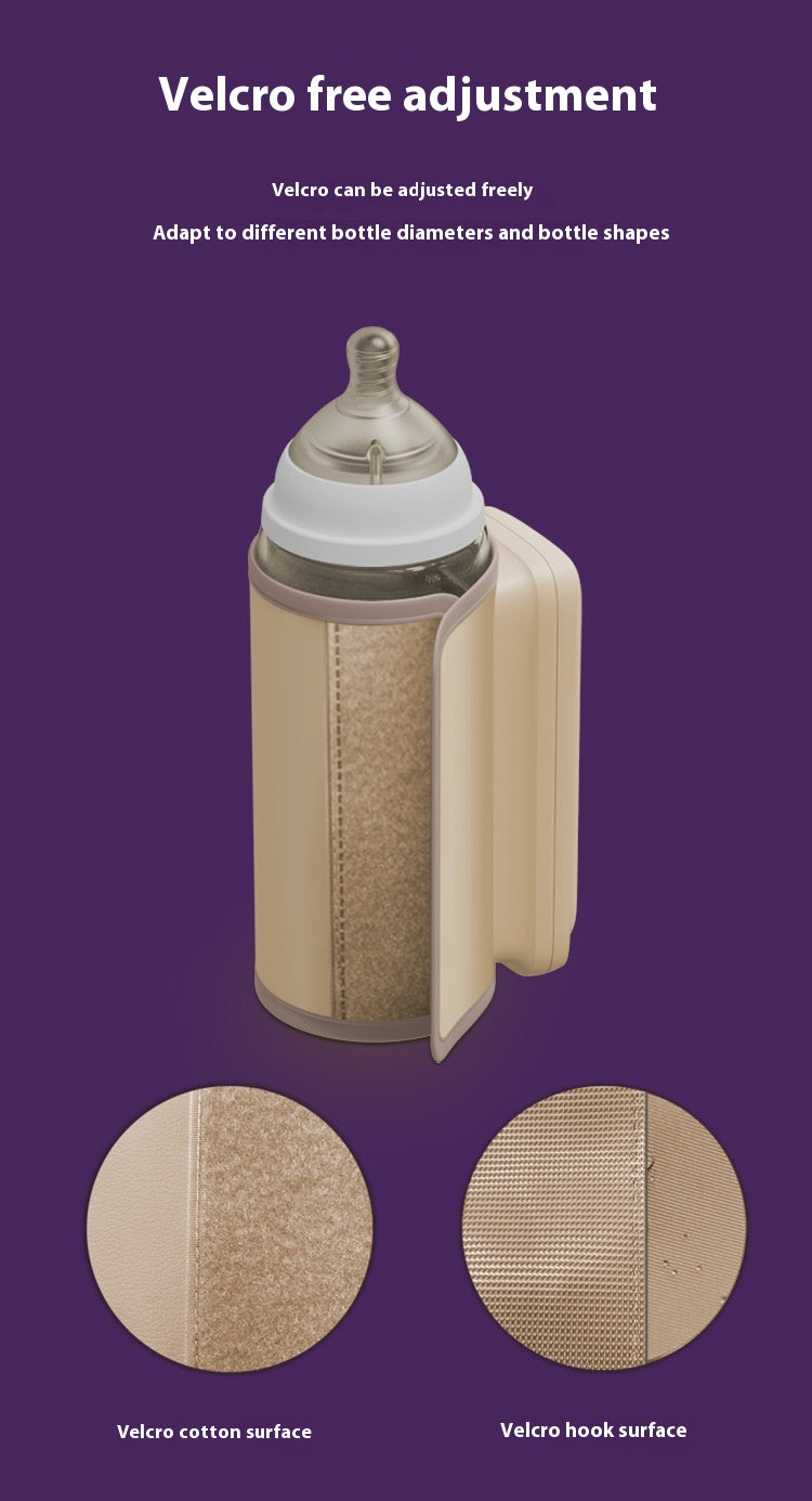 Isolation de la bouteille de bébé Couverture de chauffage universel Température constante