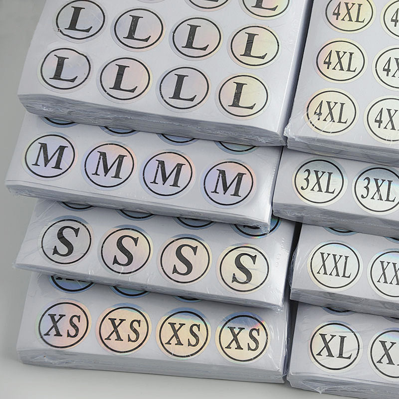 Laser d'imitation couleur de laser Sticker de taille variable