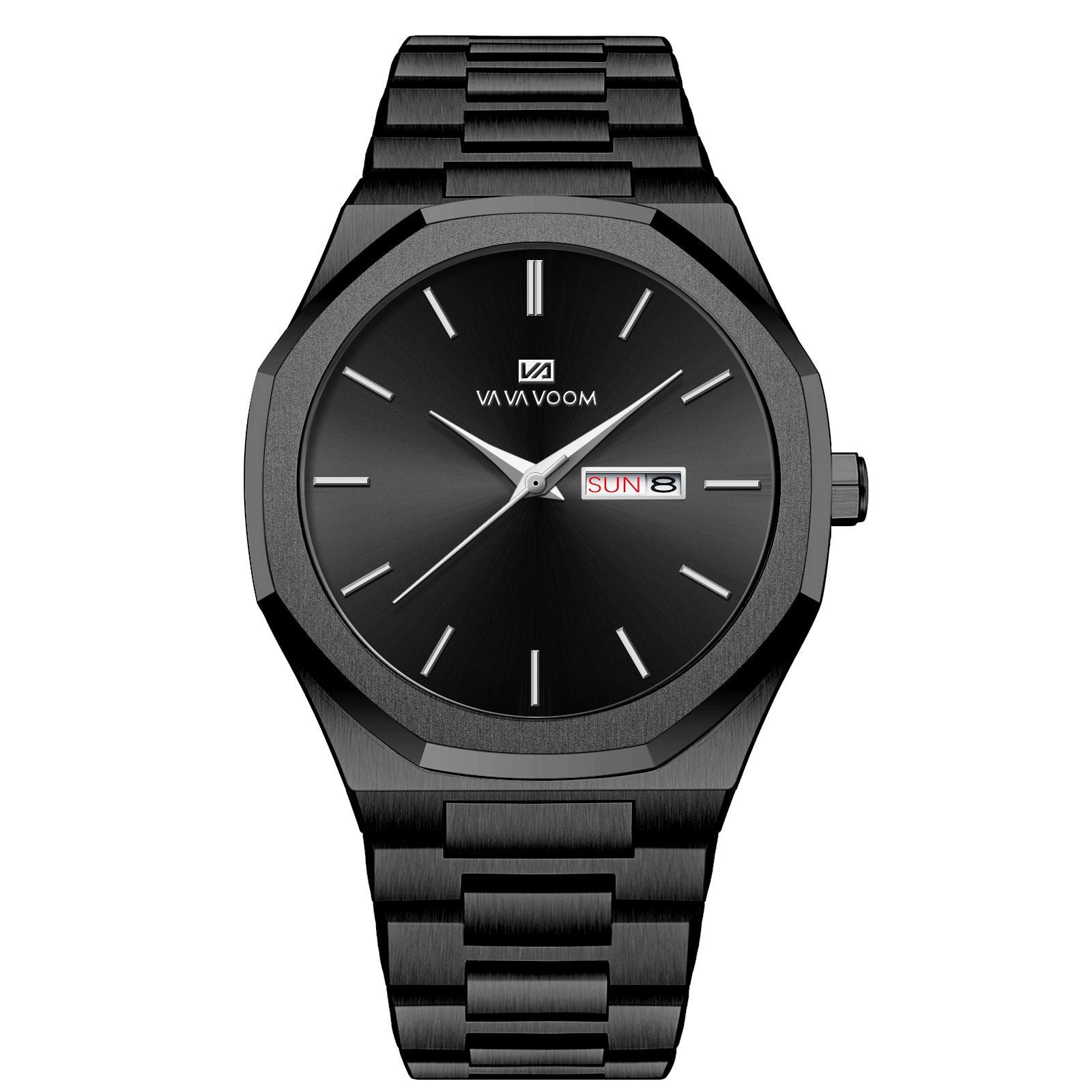 Montre homme en acier casual Business-Chain