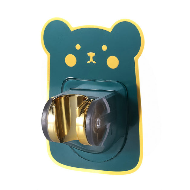 Support de douche de caricature-Modèle de poire-Green-1 pièce