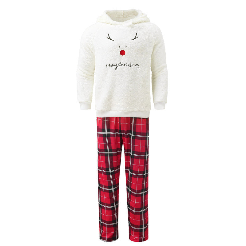 Two-piece printed loungewear pajama