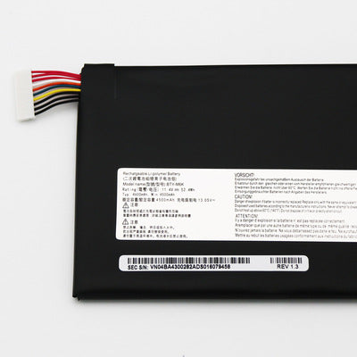 Applicable au carnet de batterie MSI MSI BTY-M6K