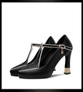 Chaussure femme à talon pointu