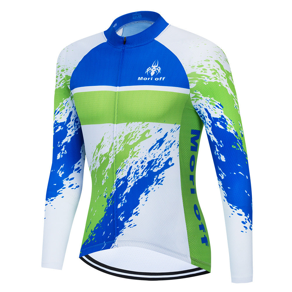 Hommes et femmes Round Neck Outdoor Riding Equipment Racing Suit