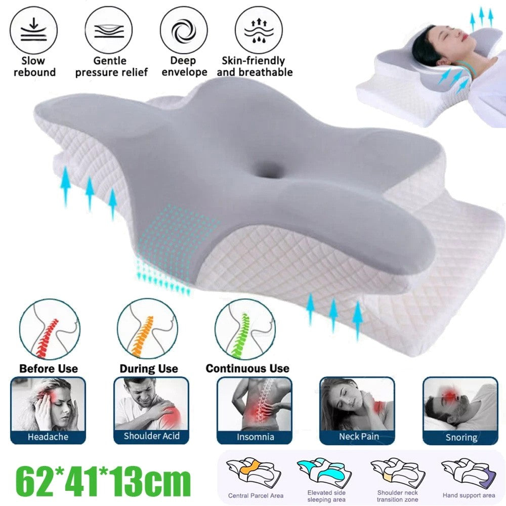 Cervical Memory Mousse Cou Orthopédique Orthopédie Cou Dos Support Anti Snore