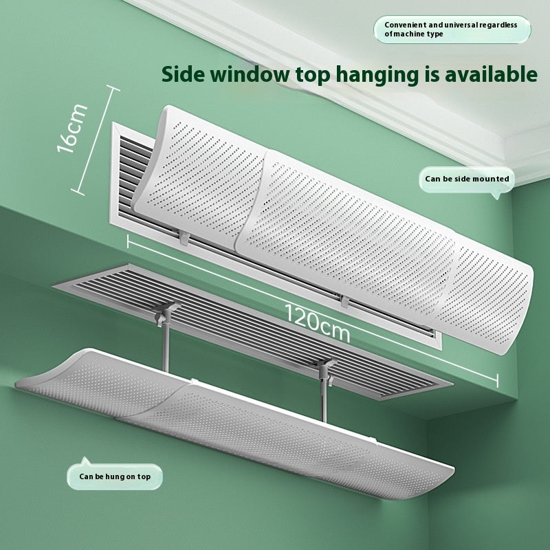 Air conditionné central d'usage général conduit climatisation sortie d'air anti-droit Bl