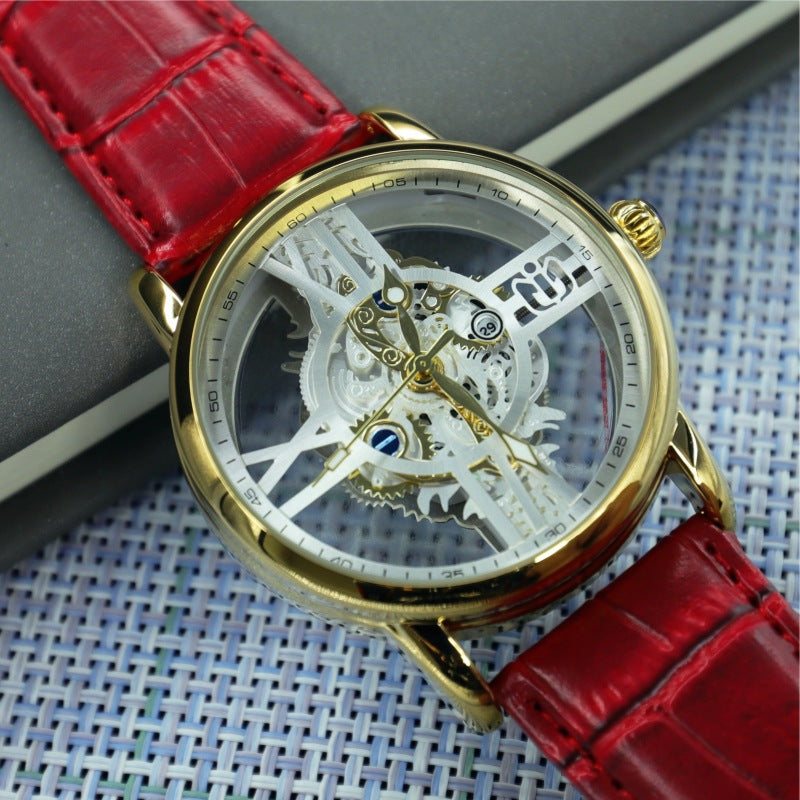 Montre de sport de style industriel-mécanique pour hommes