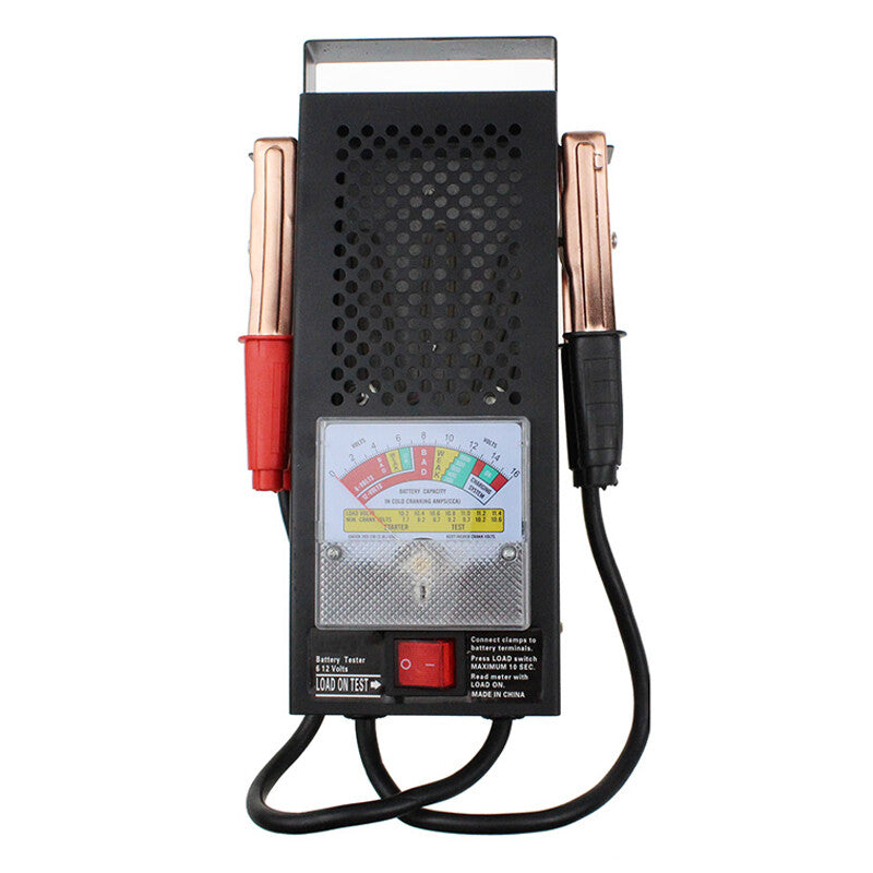 Testeur de charge de batterie de voiture 6V-12V 1 00Vérificateur de charge du système d'ampli Réparation automobile