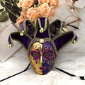 Peint Yin et Yang Halloween Ball Party Masque de performance haut de gamme de Venise