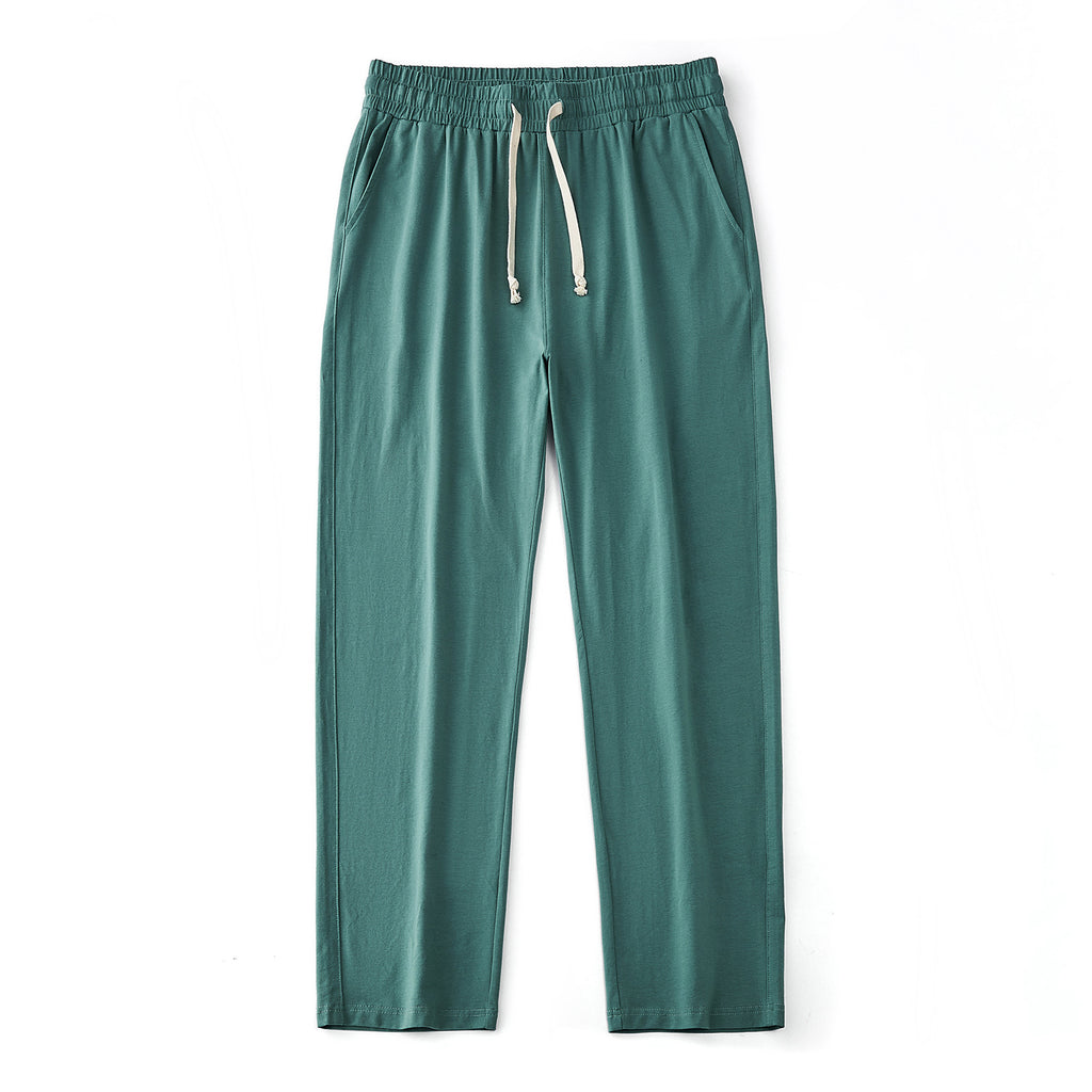 Pantalons de sport tout-terrain pour hommes couleur solide