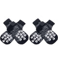 Chien De taille moyenne Chien Imperméable Anti-goutte Chaussette intérieure Chaussette de cheville de chien chaude