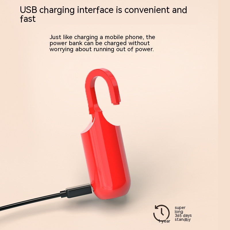 Serrure d'empreinte digitale du sac de charge USB