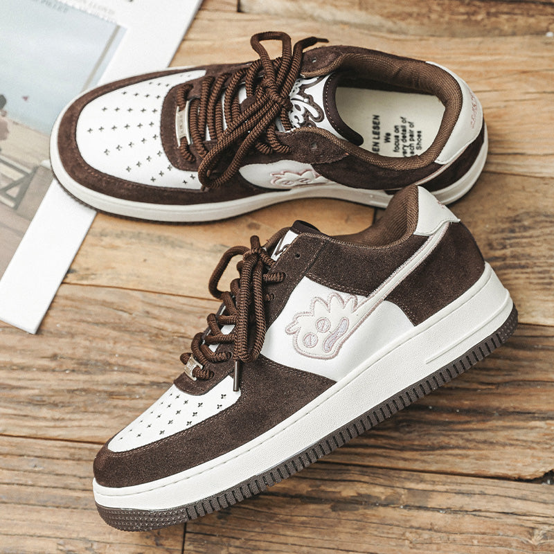 Sneakers respirant ascenseur hommes sports sauvages