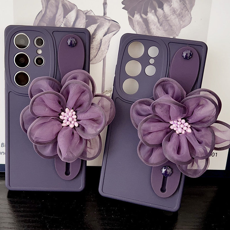 Boite de téléphone porte-bracelet applicable Fleur haute qualité
