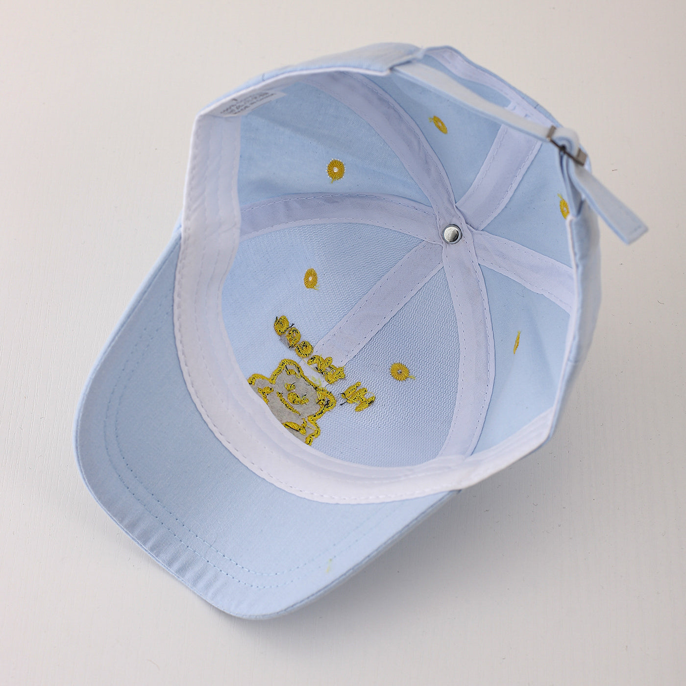 Broderie de lettre pour ours en peluche monocolore pour enfants Et Si