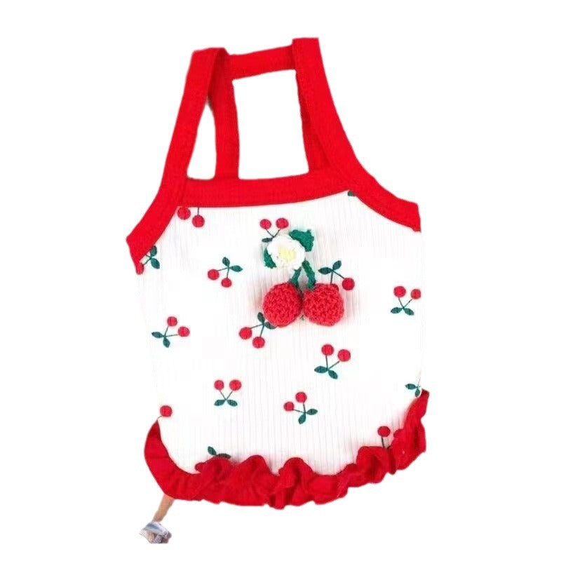 Veste d'harnais d'été mignon pour chiens