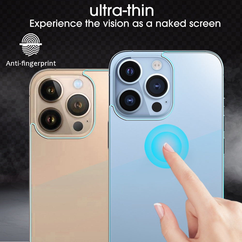 Verre à dos trempé pour téléphone portable