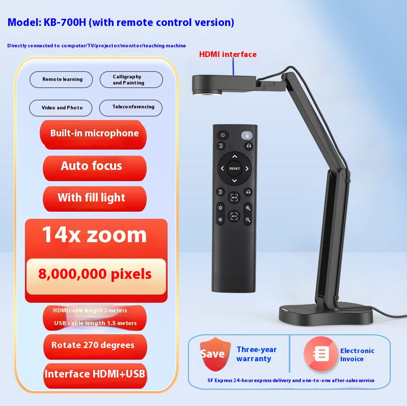 Computer Live Camera with Microphone Photography Video Equipment