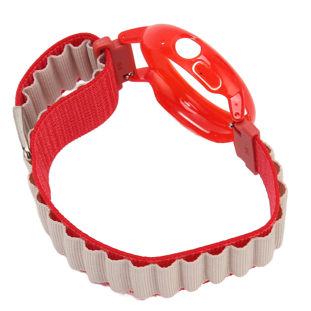 Bracelet stretch Nylon Woven Loop Watch avec boîtier de protection en plastique pour goog