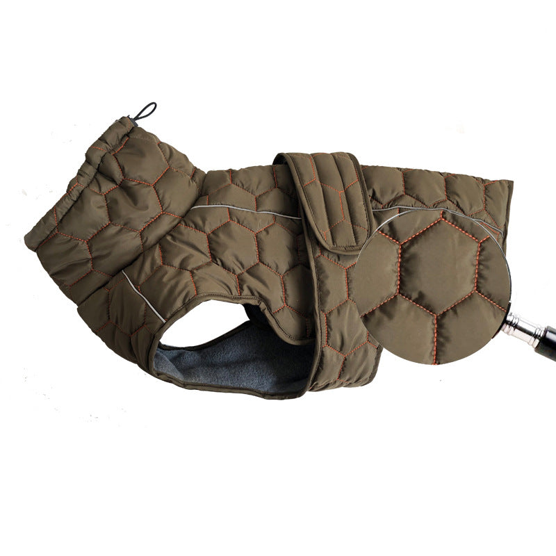 Vêtements de chien épais chaud extérieur