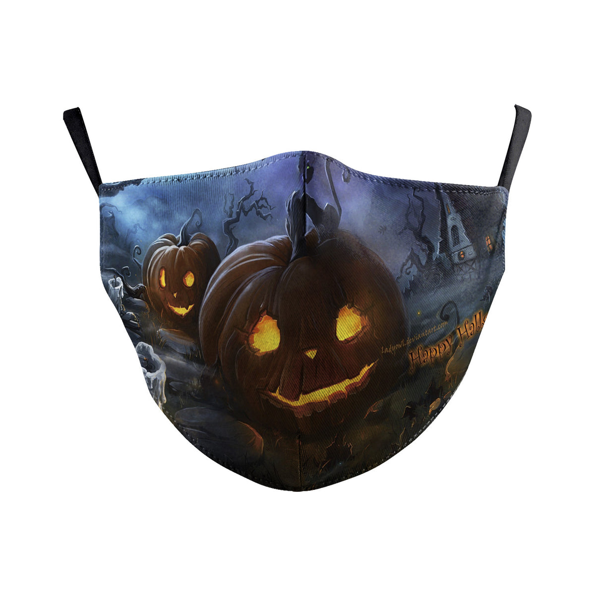 Masque de poussière double couche Wansheng Ghost Face Skull