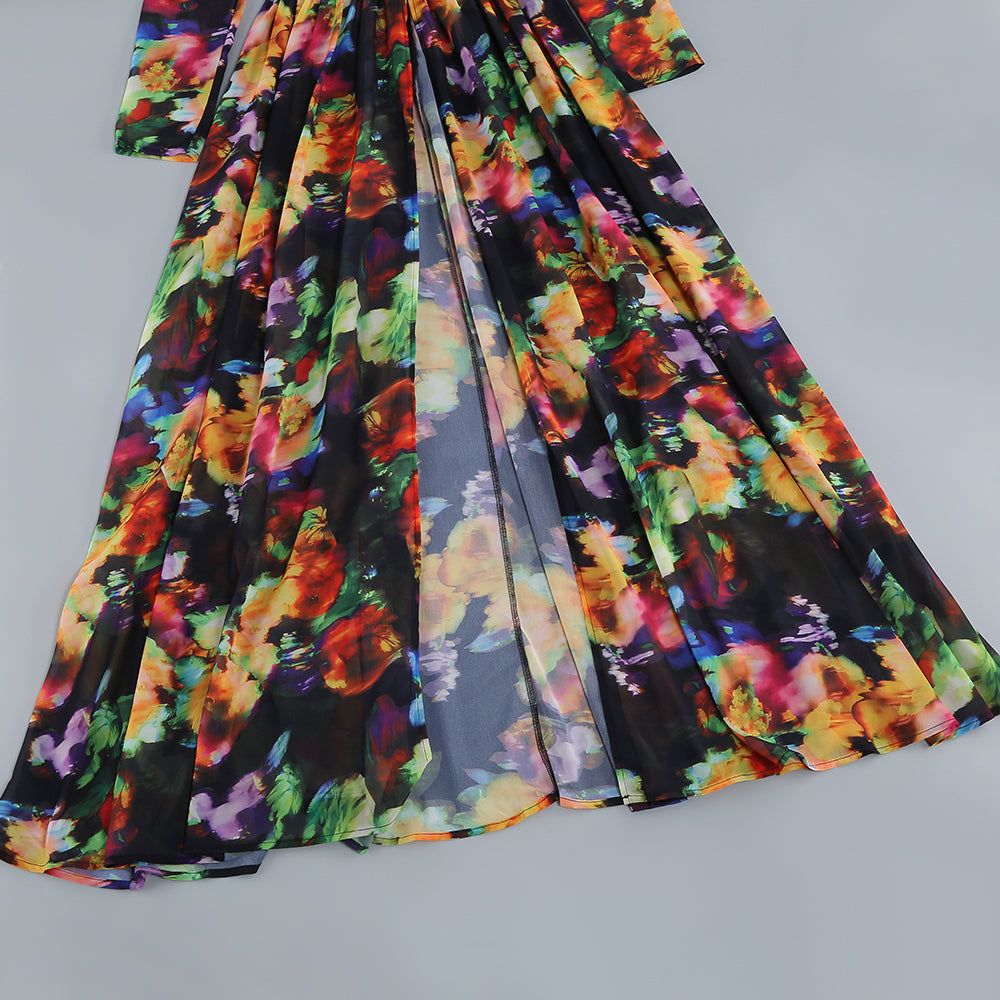 V-col Split Confort et Robe Casual