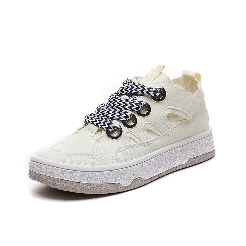 Femmes Toile Chaussures Plateforme Casual Sports Chaussures Femmes