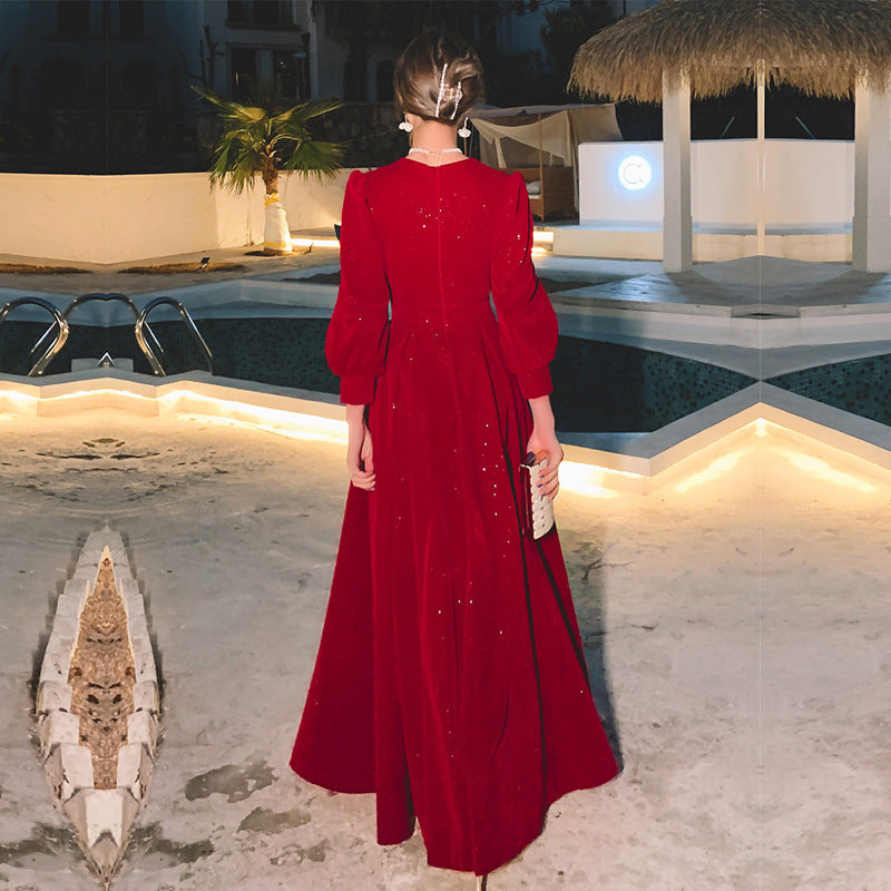 Gown du soir pour les banquetslégants et sophistiqués