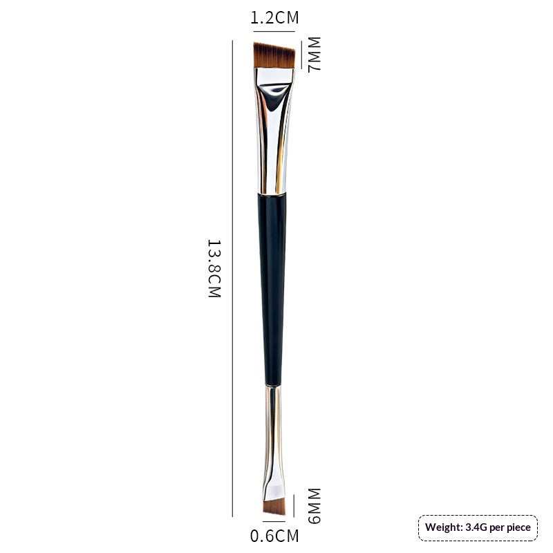 Eyeux à double tête en angle Et brosse à sourcils