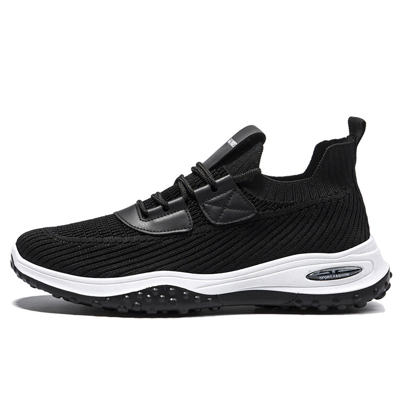 Flyknit Respirant Low Top Sports Outdoor Casual Running Tourisme Chaussures plates
