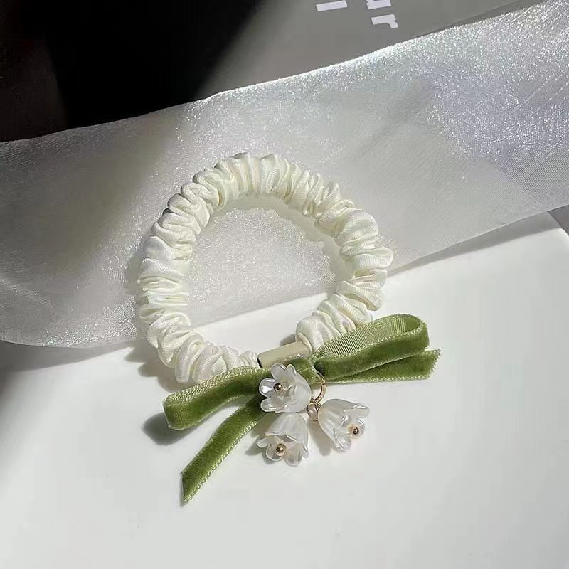 Lily Headband Bow Small Intestine Hair Anneau Advanced Sensual Tie Rope Cheveux Accessoire