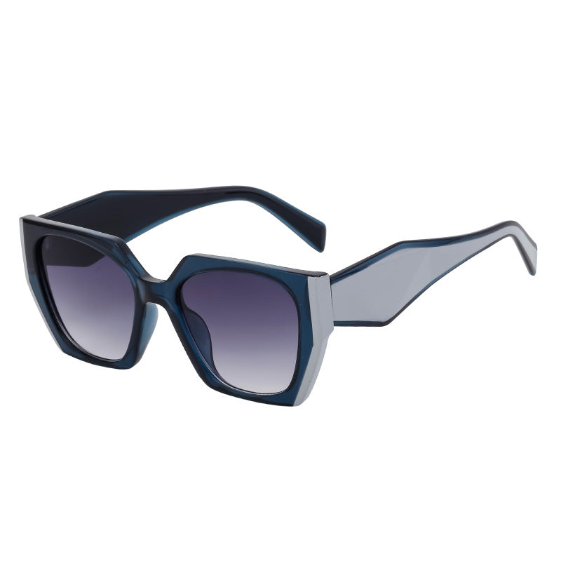 Lunettes de soleil à large temperature Cat-Eye pour femmes