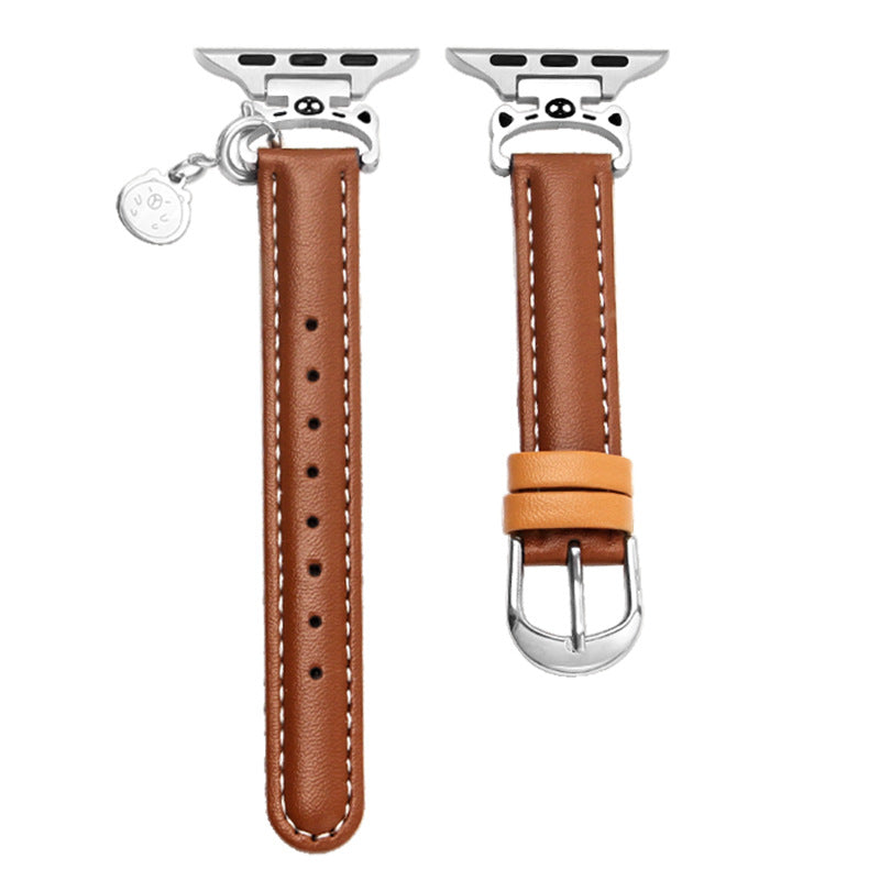 Bracelet de montre en cuir de microfibre