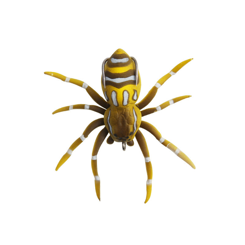 4,7cm 4cm Artificial Floating Spider Soft Bait