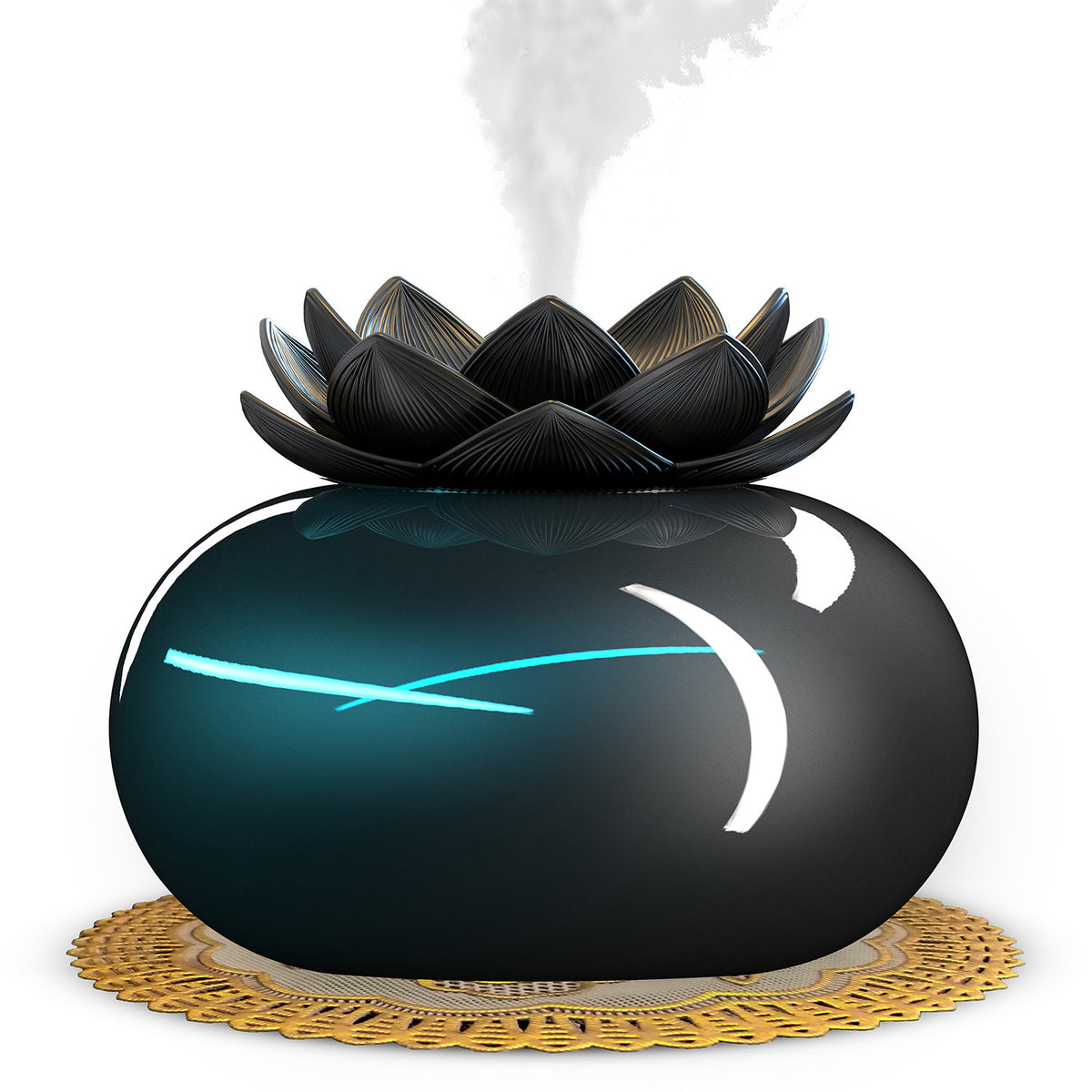Lotus Aromatherapy Humidificateur USB Réapprovisionner l'eau