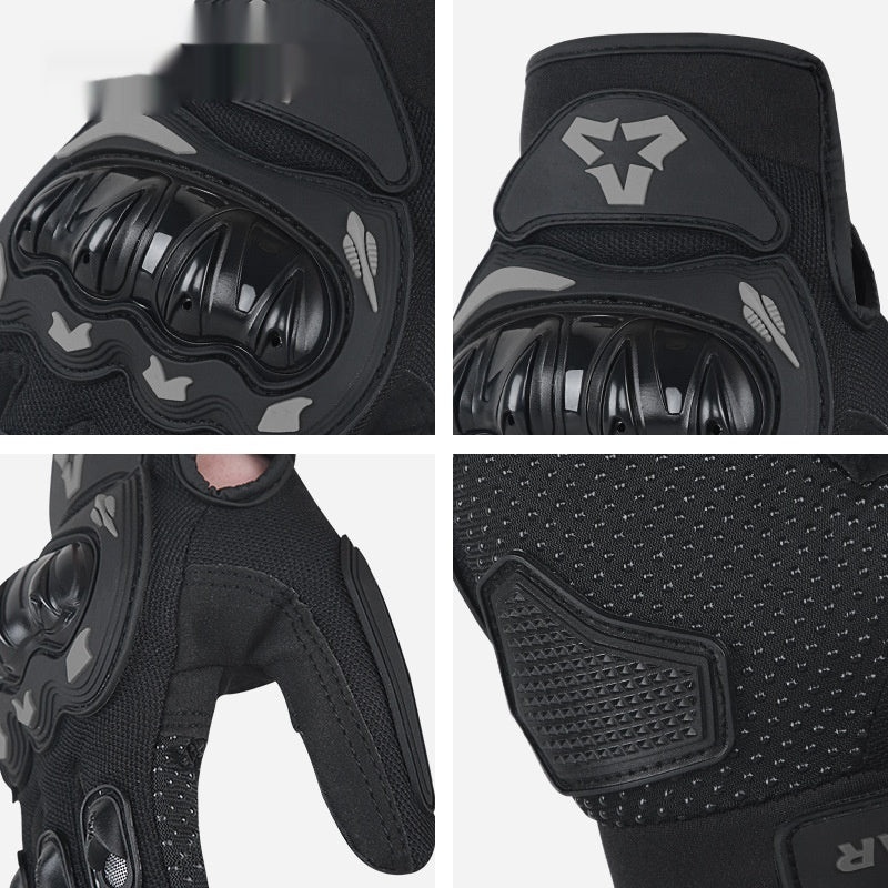 Gants anti-dérapants anti-dérapants pour hommes du Chevalier de moto