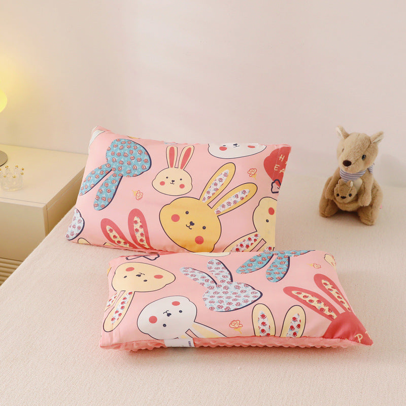 Caricature Doudou Fleece Oreiller Tout-Cotton