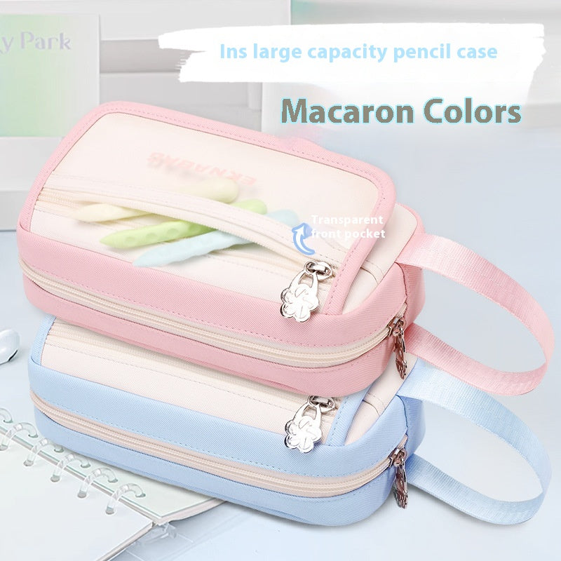 Grande capacité Sac de papeterie étudiants