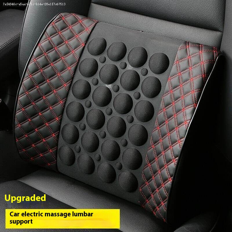 Car électrique Massage Lombaire Support Oreiller Décoration Intérieure Fournitures