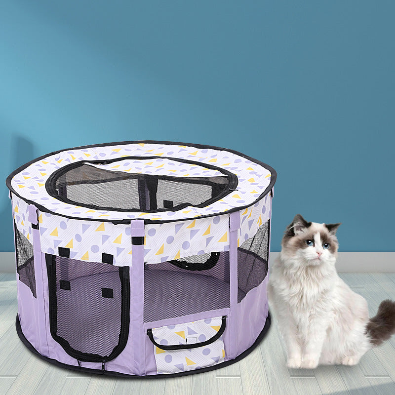 Tente fermée pliable pour chiens et chats