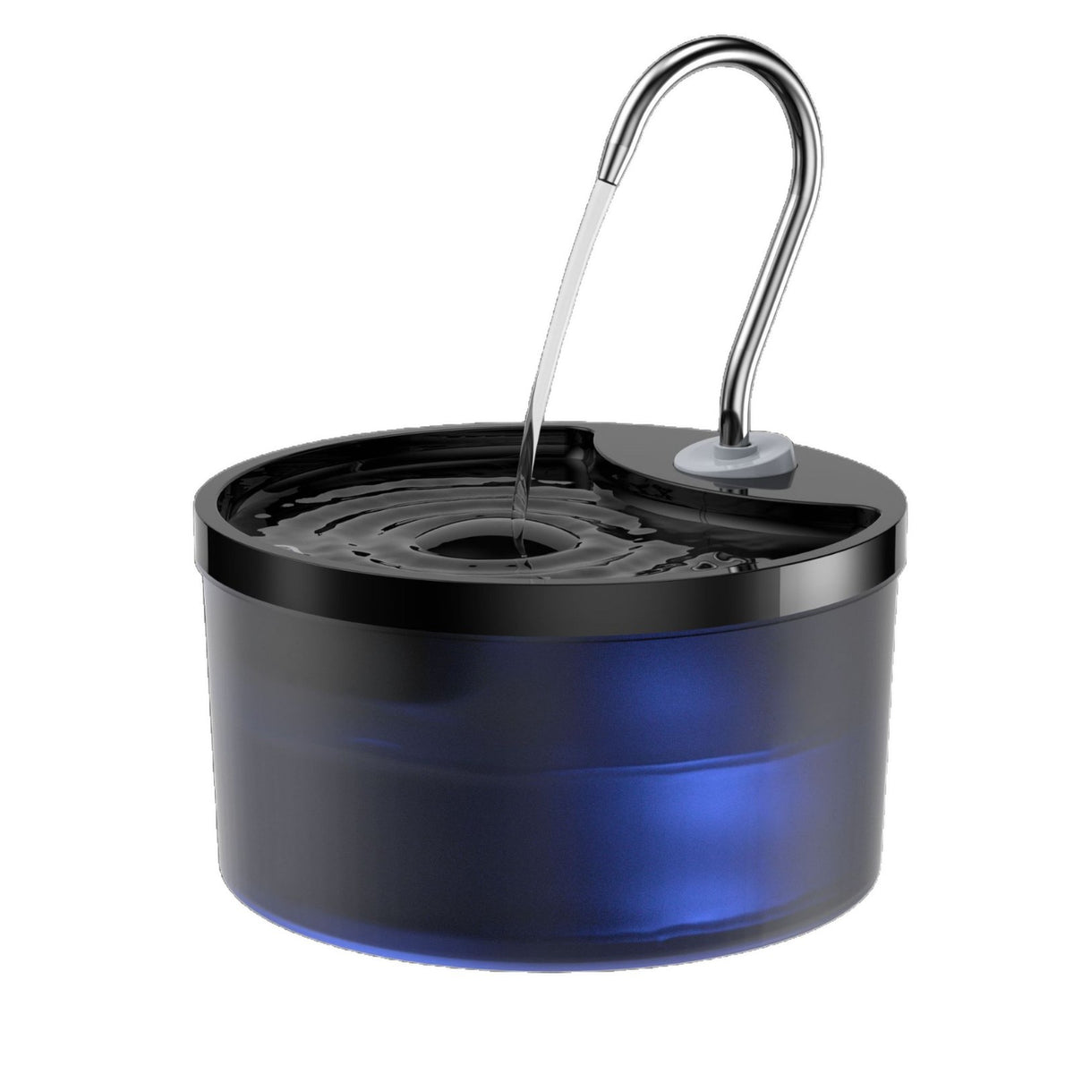 Fontaine d'eau pour animaux de compagnie filtrée intelligente autocirculaire Qui fonctionne tranquillement